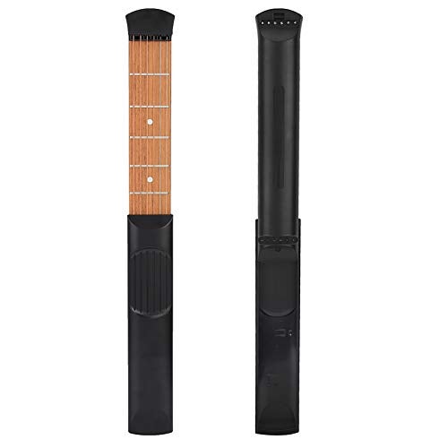 Dilwe Portable Mini 6 Fret Pocket Acoustic Guitar Practice Tool Gadget Chord Trainer - Image 1