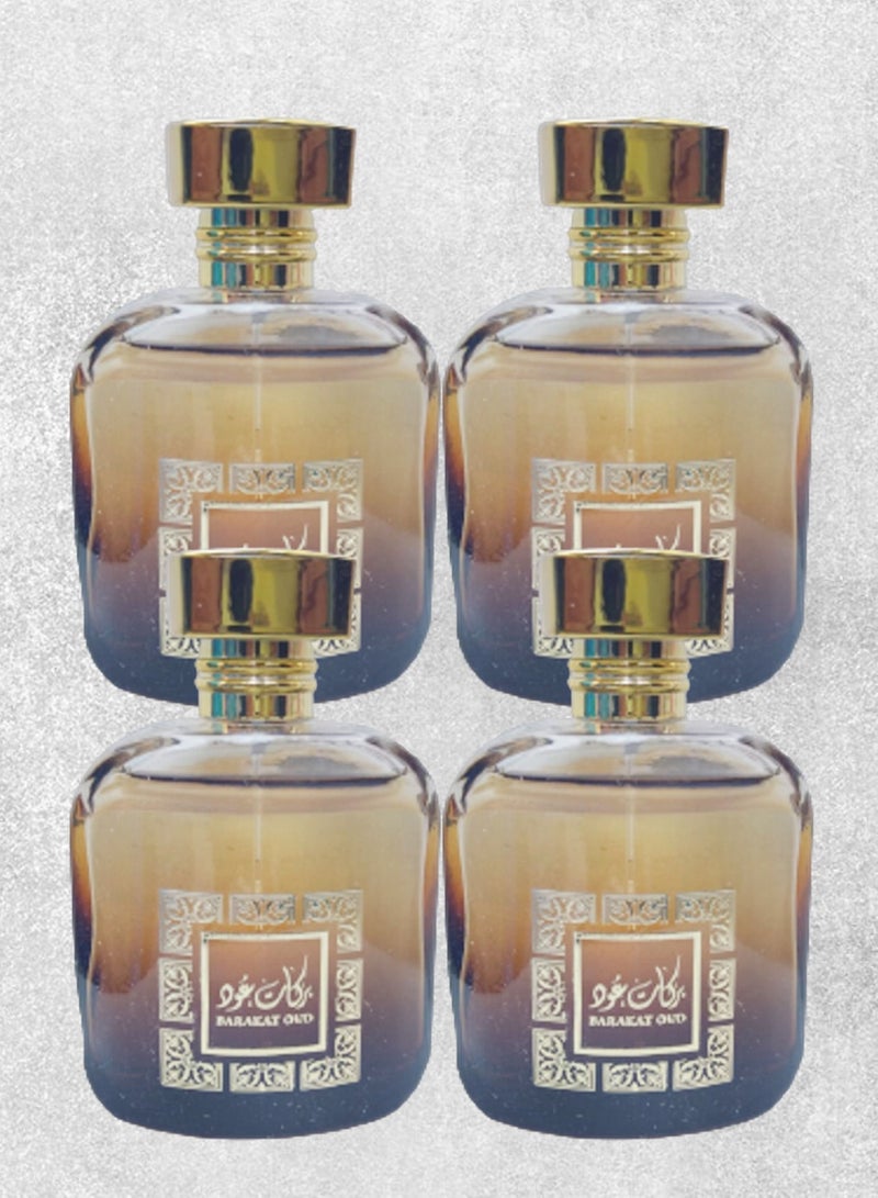 بركات 4 قطع عطر بركات عود 100 مل EDP - Image 1