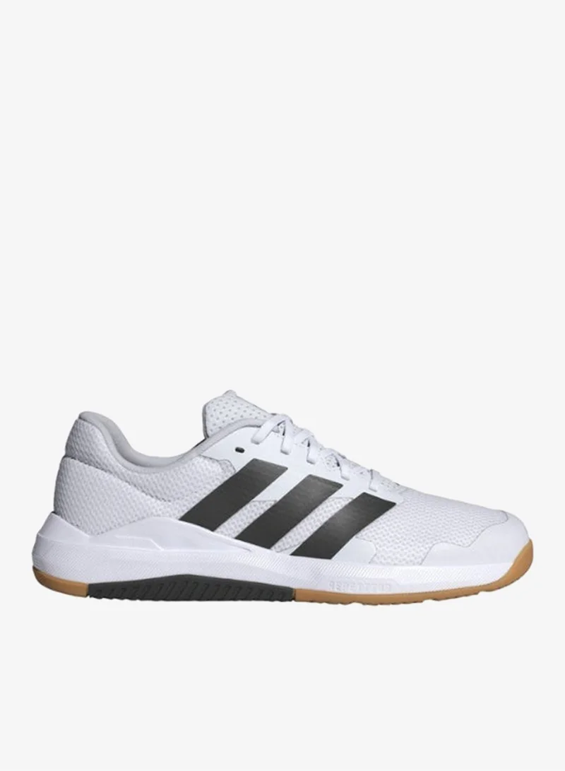 adidas حذاء تدريب دروب سيت بيس للرجال أبيض