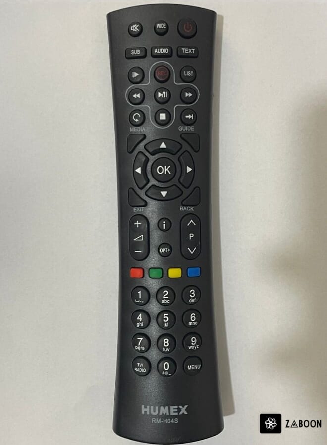 Zaboon Satellite Receiver Remote Control