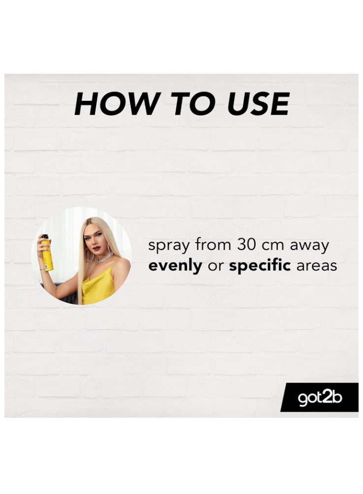 Got2b Glued Blasting Freeze Hair Spray 300ml | Ultra Strong Hold | 72H Long-Lasting Styling Spray - Image 3
