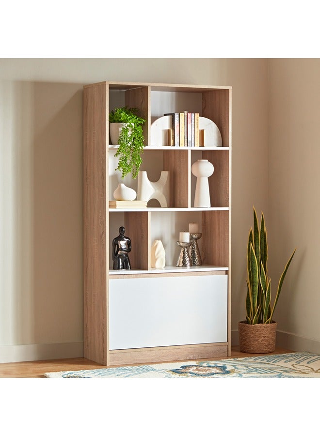 هوم بوكس خزانة كتب 3 مستويات بدرج من ألفورد باتارا - Image 1