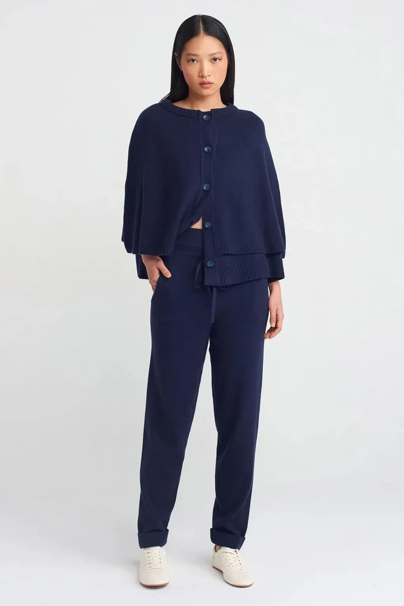 DILVIN Women’s Lurex Knit Jogger Pants