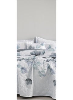 Red Rose A king-sized summer microfiber double bed sheet that adds beauty and elegance to your room, measuring 230*250cm.  - Image 3