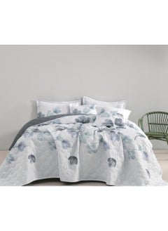 Red Rose A king-sized summer microfiber double bed sheet that adds beauty and elegance to your room, measuring 230*250cm.  - Image 1