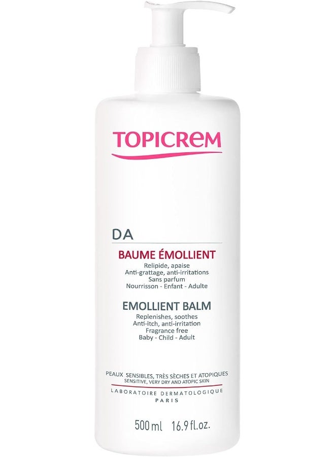 Topicrem Atopic Skin AD Emollient Balm 500ml - Image 1