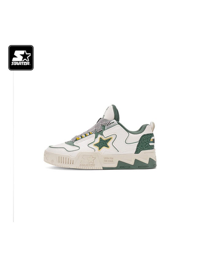 Starter Classic Bestselling Sound Wave 2 Star Shoes Versatile Sports Sneakers White/green 35 - Image 2