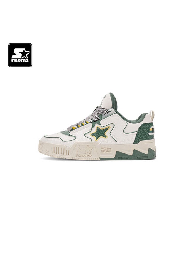 Starter Classic Bestselling Sound Wave 2 Star Shoes Versatile Sports Sneakers White/green 35 - Image 3