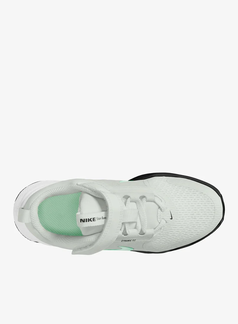 Nike SUMMIT WHITE/ARCTIC GREEN-BLACK-BARELY GREEN Kids Star Runner 5 Ps  | Best Price UAE