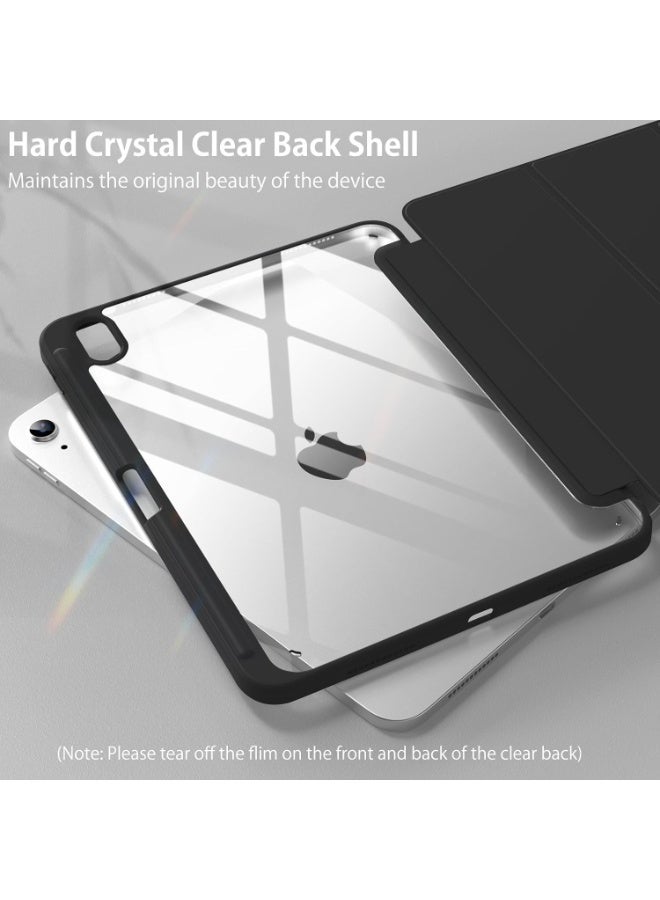 جراب لجهاز iPad (A16) الجيل الحادي عشر 11 بوصة 2025، وجراب لجهاز iPad الجيل العاشر 10.9 بوصة 2022 - غطاء واقٍ متعدد الزوايا يتضمن حاملًا للوضع الرأسي، وحاملًا للقلم، وخاصية التشغيل/الإيقاف التلقائي. - Image 5