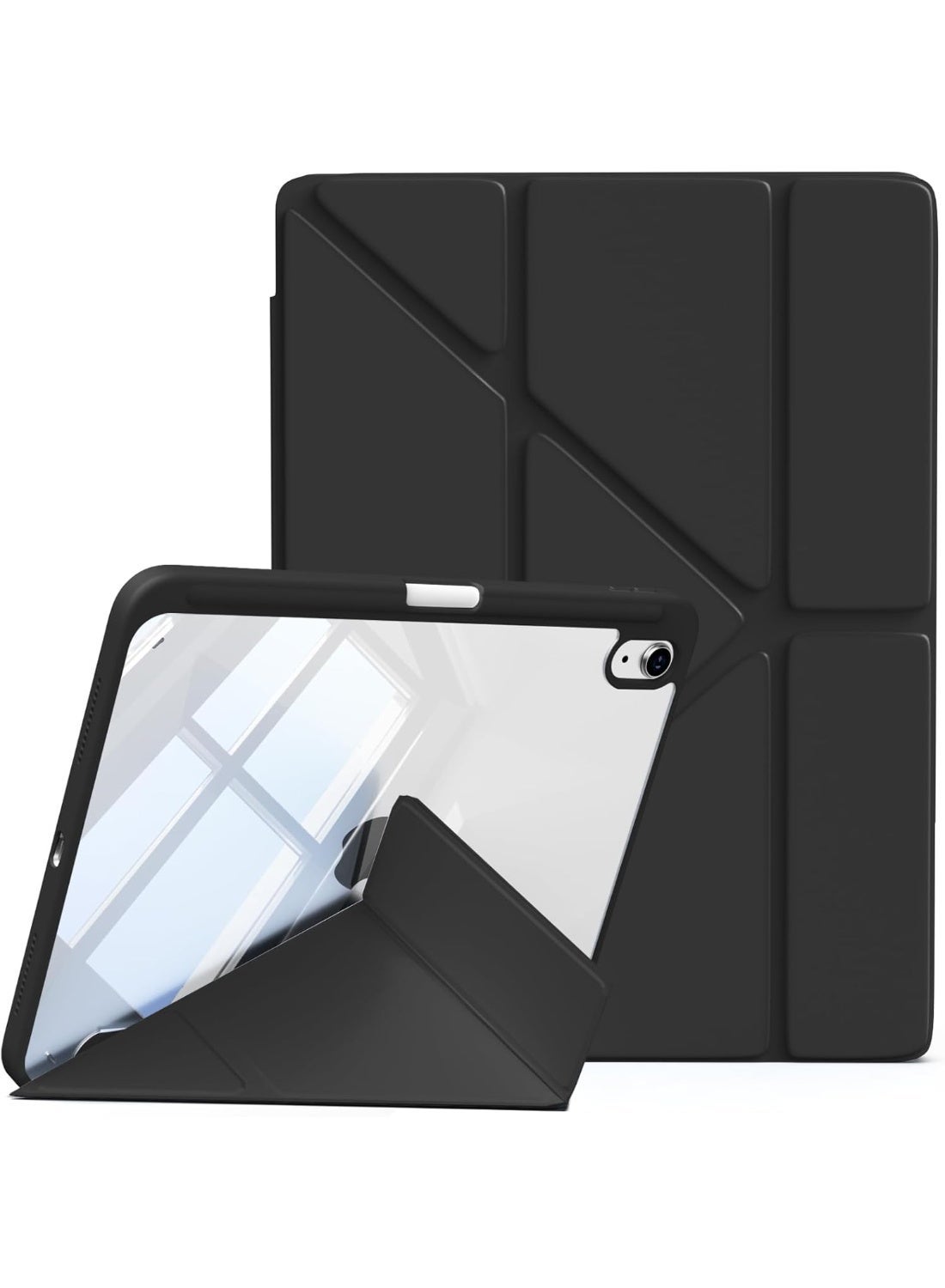 Case for iPad (A16) 11th Generation 11 Inch 2025, iPad 10th Generation Case 10.9 Inch 2022 - Protective Cover with Multi-Angle Includes Portrait Stand, Pencil Holder and Auto Wake/Sleep