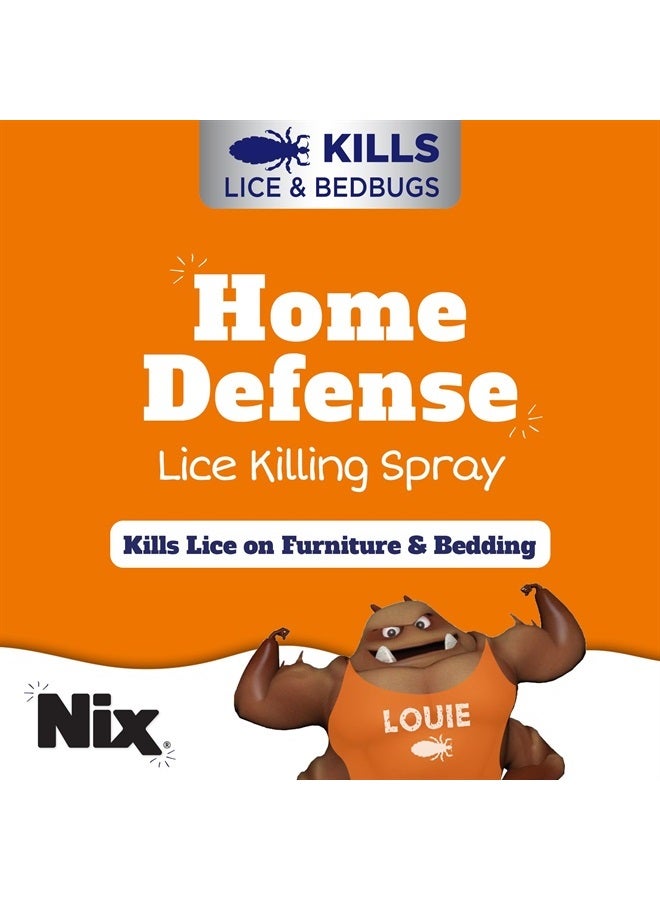 NIX Lice & Bedbug Killing Spray for Home, Bedding & Furniture, 5 fl oz - Image 2