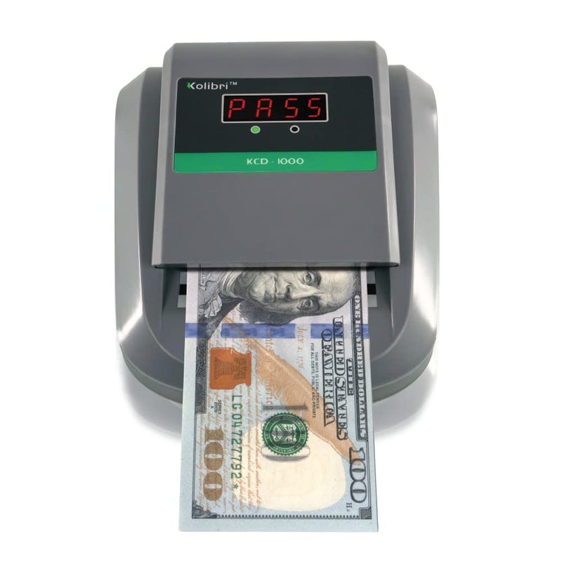 Kolibri KCD1000 4Way Orientation Portable Fake Currency Reader and Counterfeit Bill Detector with UM Magnetic Infrared Counterfeit Money Detector Easy PassFail Indicator KCD1000 - Image 2