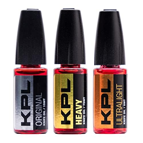 Knife Pivot Lube – Combo Pack (Original, Heavy, Ultralight) – Knife Oil for Blades – 3 x 10ml Lubricant Bottles - Image 2