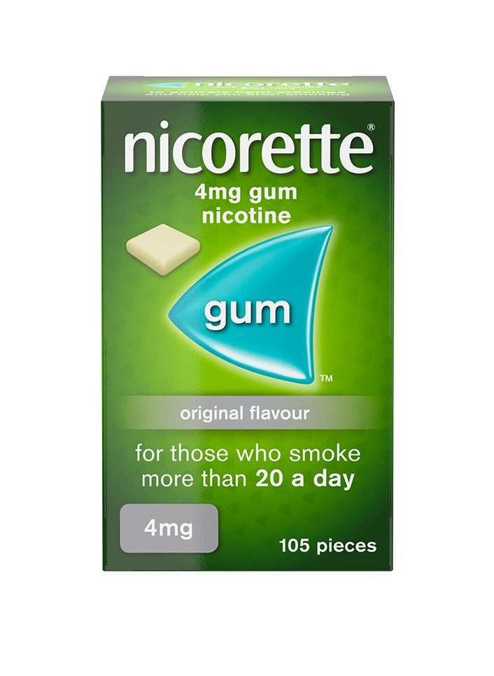 nicorette Nicorette	Original 4mg Gum	105 pieces  - Image 2