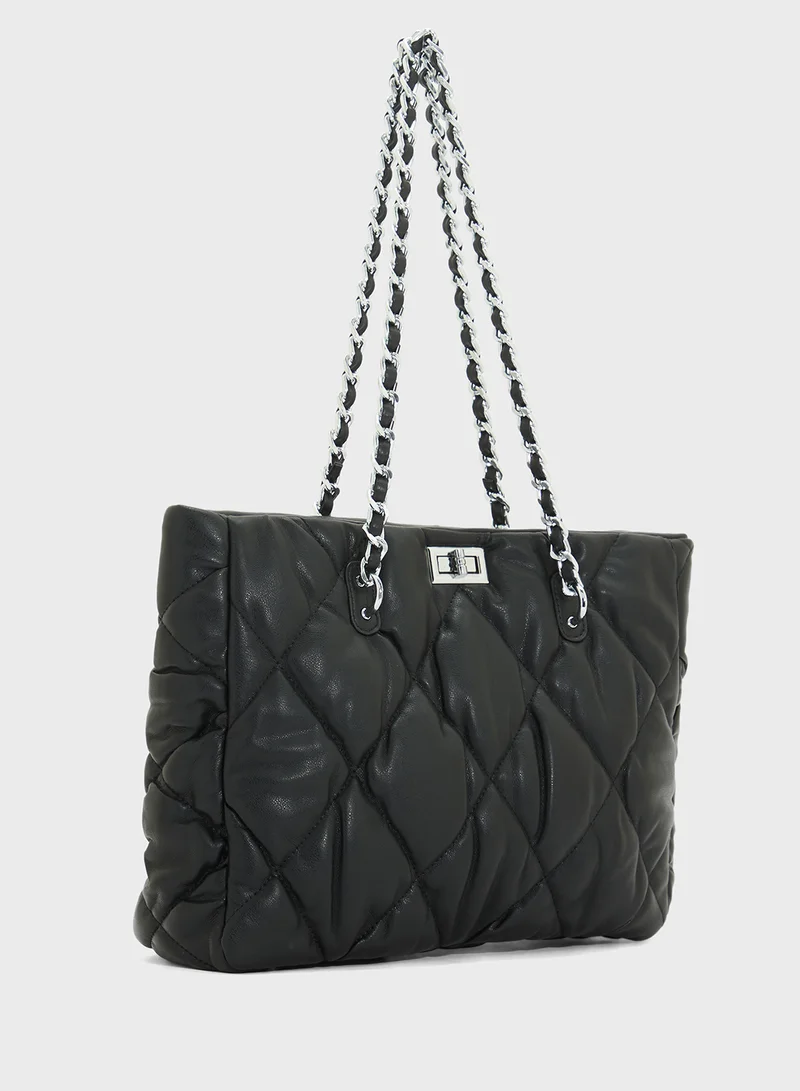 ELLA Quilted Ladies Tote Bag