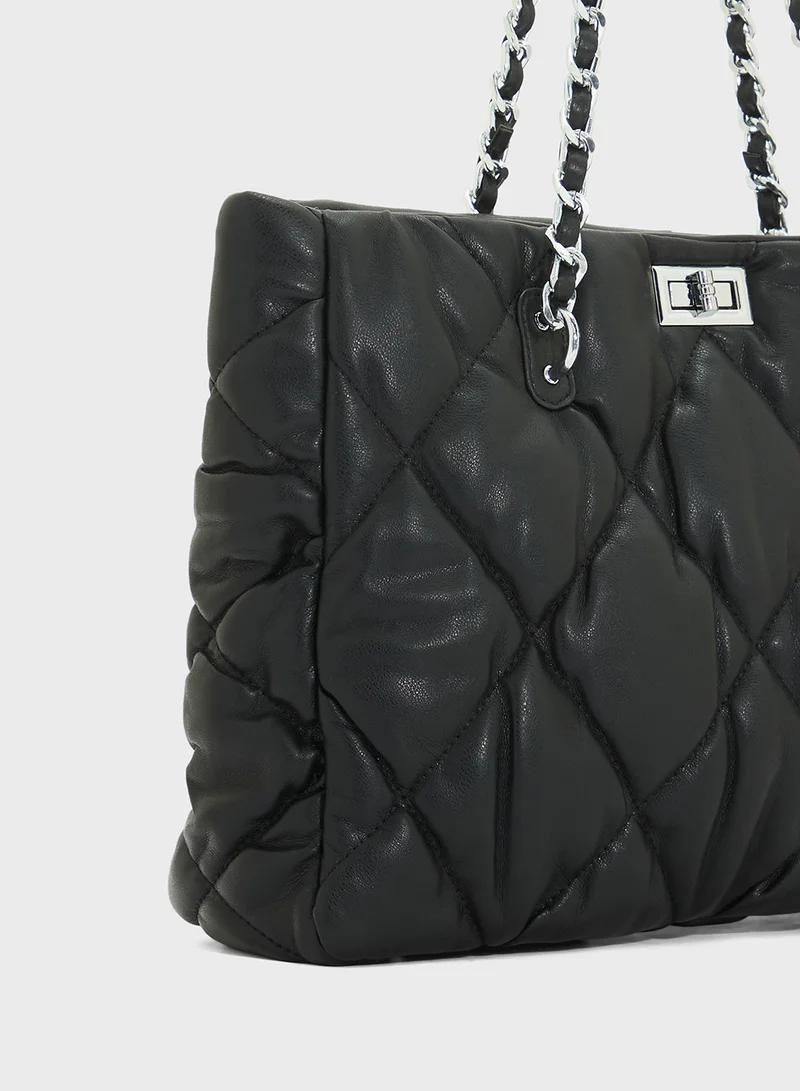 ELLA Quilted Ladies Tote Bag