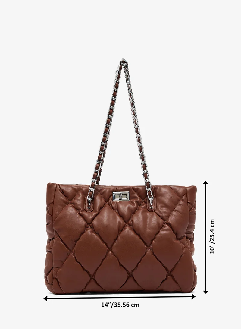 ايلا حقيبة يد نسائية مبطنة