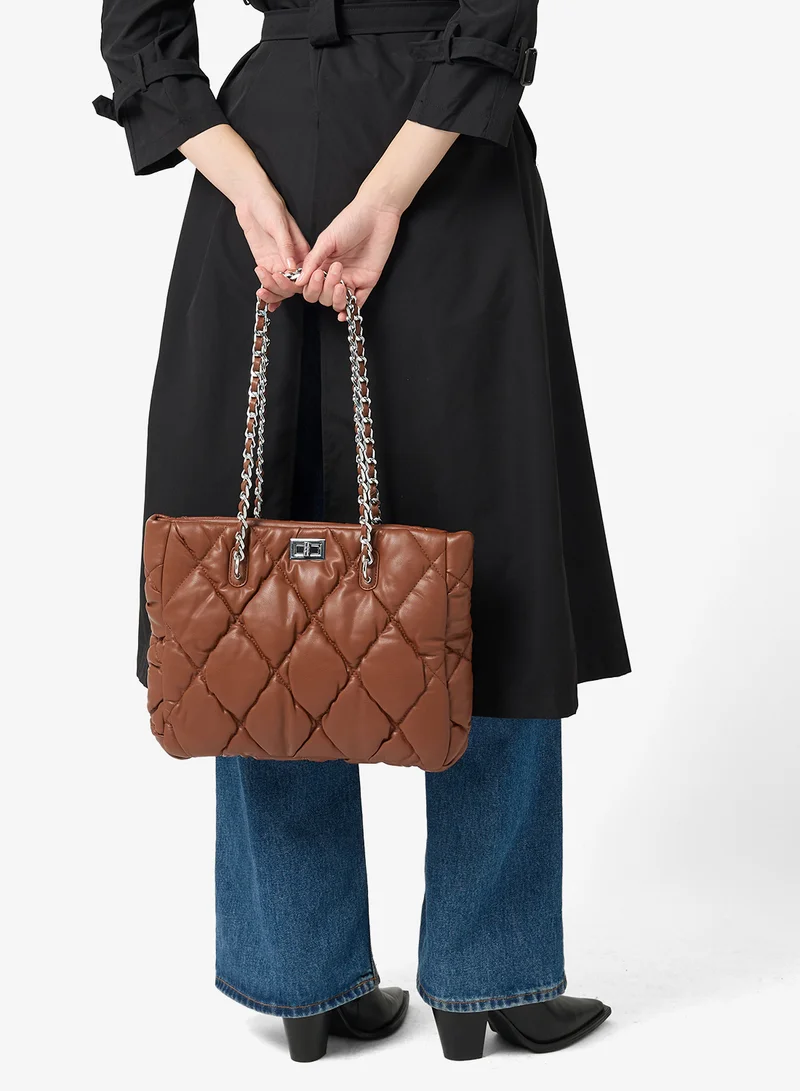 ايلا حقيبة يد نسائية مبطنة