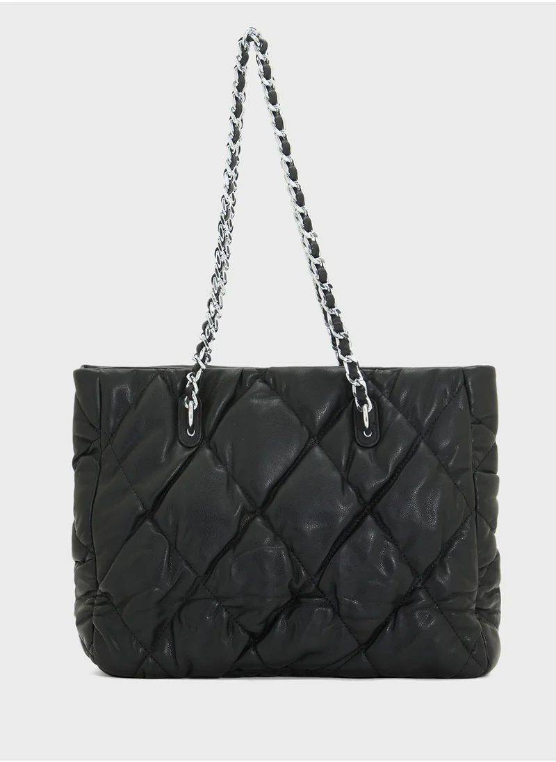 ايلا Quilted Ladies Tote Bag