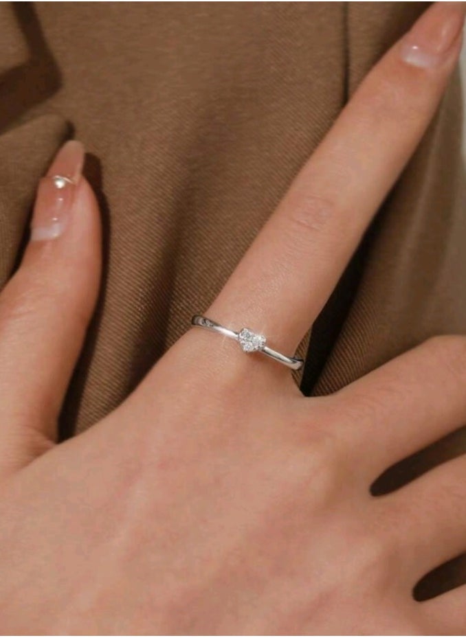 Jewelry For Life - Pure 925 Sterling Silver Ring For Women One Size - Image 1