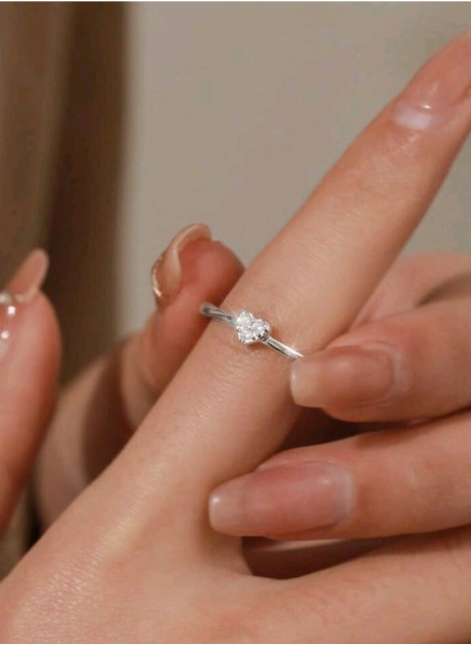 Jewelry For Life - Pure 925 Sterling Silver Ring For Women One Size - Image 1
