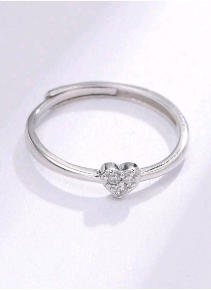 Jewelry For Life - Pure 925 Sterling Silver Ring For Women One Size - Image 1