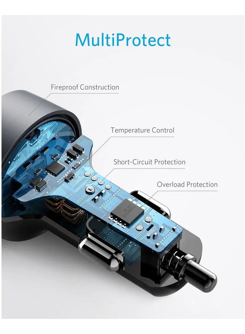 Ankey Anker Power Drive PD+ 2 35W (20W PD+15W) USB C Car Charger A2732 - Image 3