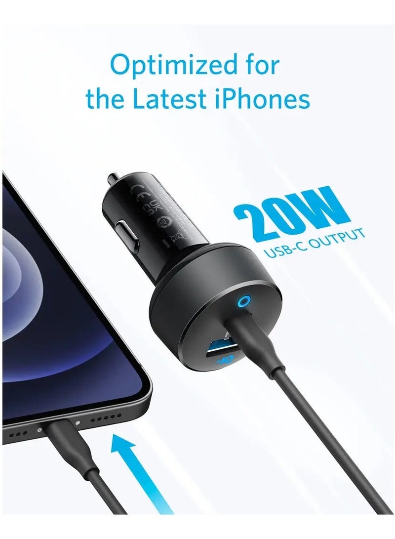 Ankey Anker Power Drive PD+ 2 35W (20W PD+15W) USB C Car Charger A2732 - Image 4