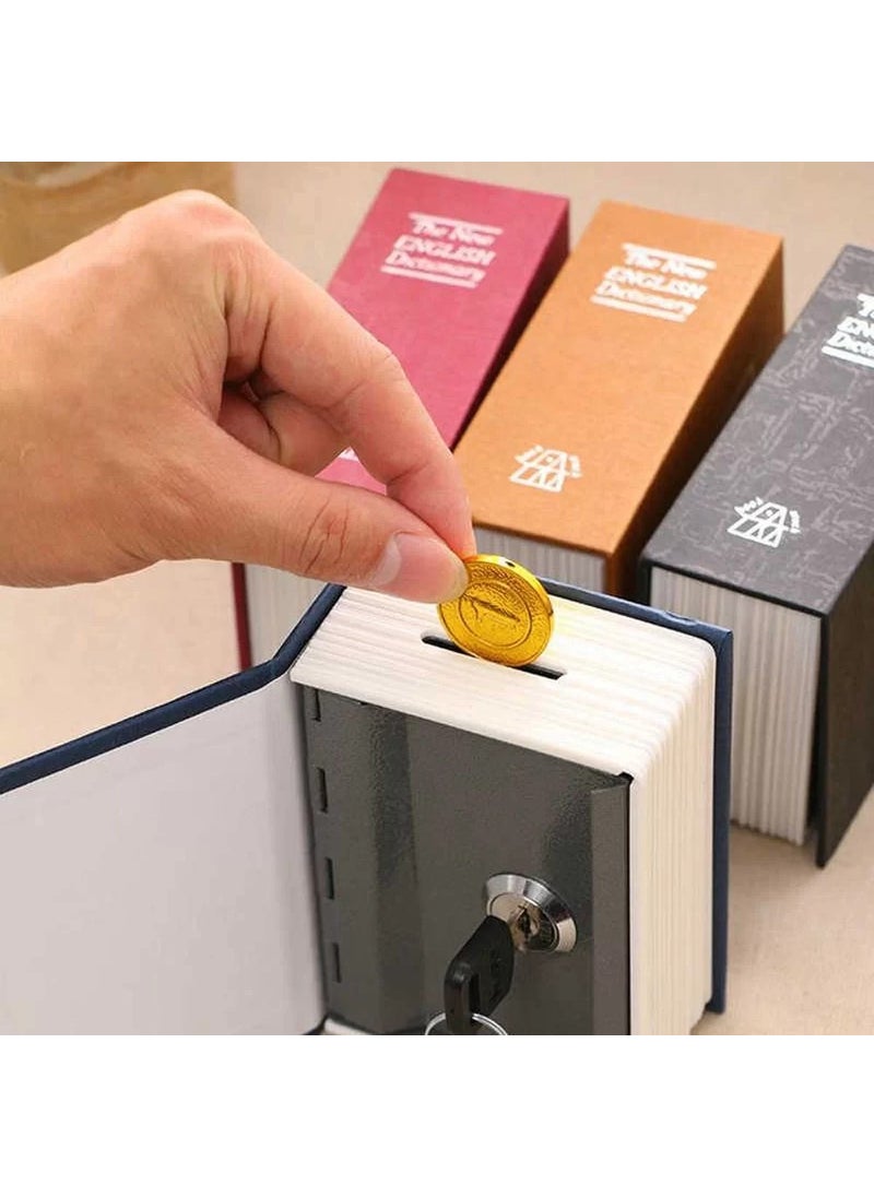 Book Shaped Mini Size Lockable Safe and Piggy Bank - pzsku/Z39F81FA3C3FF45052181Z/45/_/1736850118/55290bb7-b156-4c74-a6f9-de870016f78b