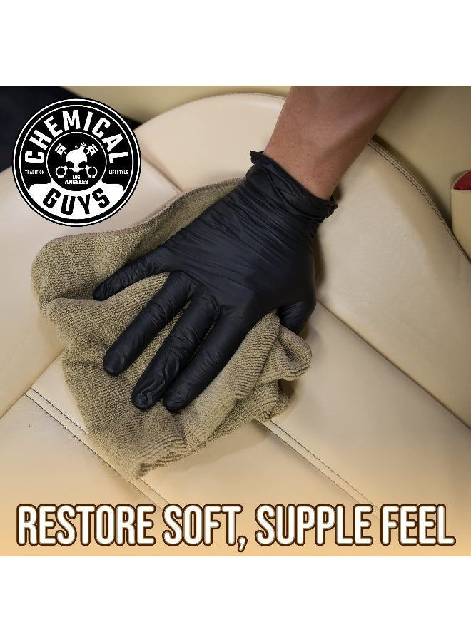Chemical Guys منظف الجلد عديم اللون والرائحة من Chemical Guys SPI_208_16 للمقاعد الداخلية للسيارات والأثاث والأحذية والمزيد يعمل على الجلد الطبيعي والصناعي والجلد الصناعي والجلد المزيف والمزيد 16 أونصة سائلة - Image 4