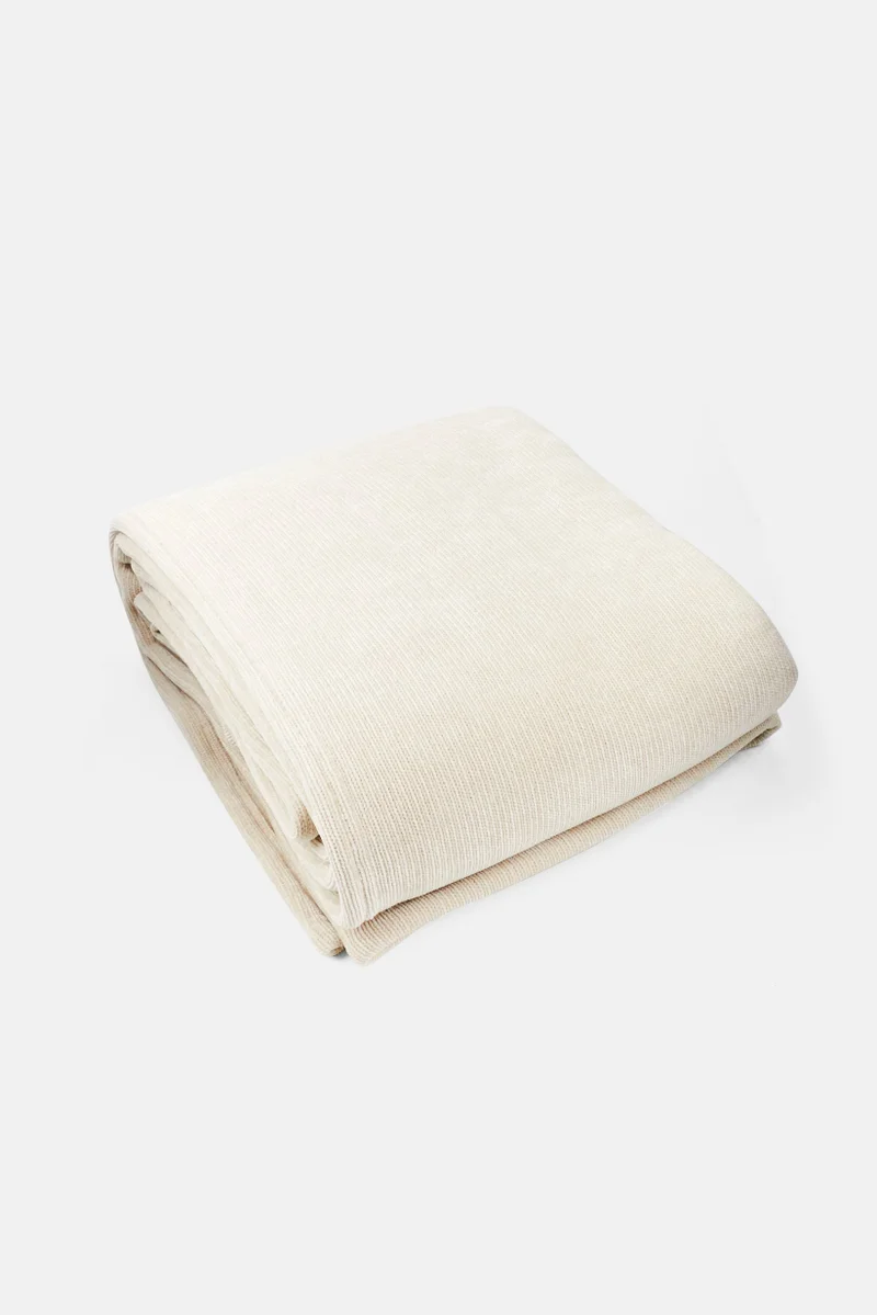 Muy Mucho Double-Sided Plaid, Beige