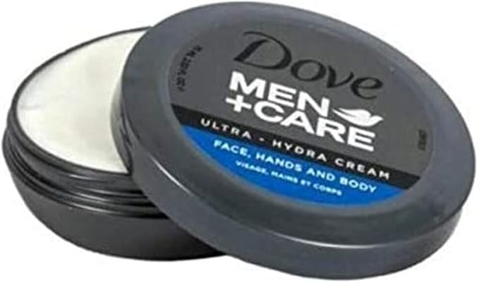 DOVE MEN CARE Ultra Hydra Cream Moisturising Effect for Face Hands Body Suitable for All Skin Types 75 ml - Image 2