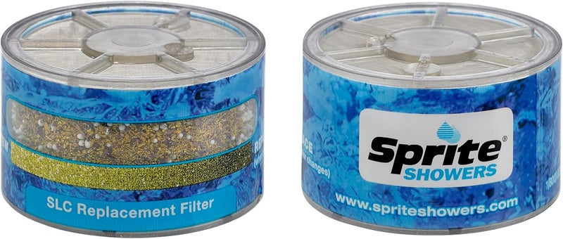 Sprite Slim Line Filter Cartridge Replacement (2 Pack) for Showerheads - Image 1