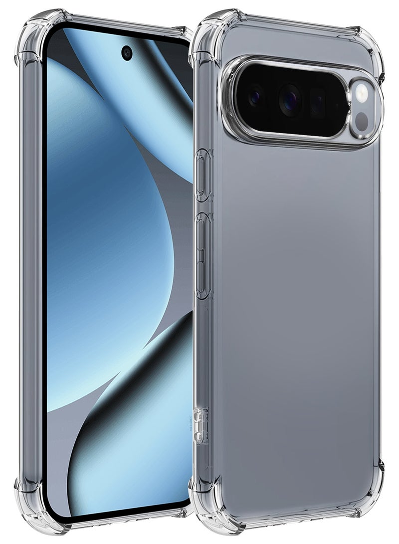 Gorilla Case Cover for Google Pixel 10 Pro 5G, Clear Slim Phone Cover, Anti-Scratch TPU Hard PC Back, Shockproof Protective Case with Camera Protection - Image 4