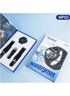 Telzeal Telzeal WP02 Waterproof Smartwatch – Fitness & Health Tracker with Multiple Sports Modes  - Image 3