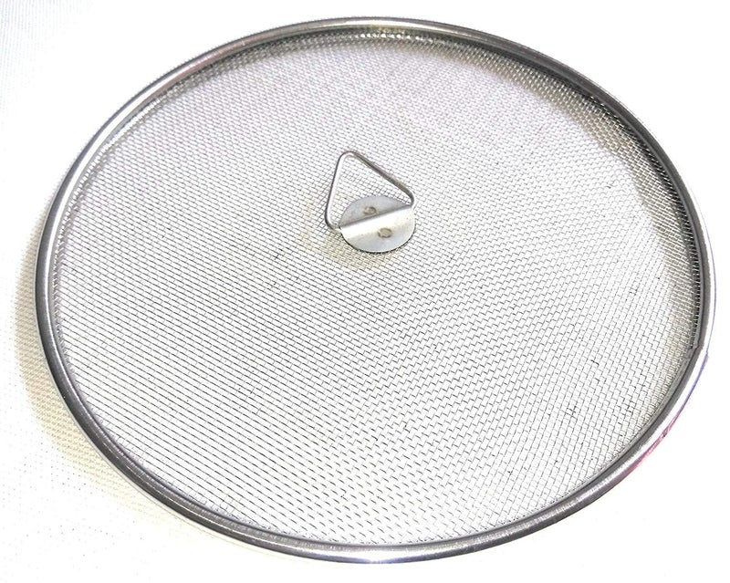 Diamond Steel Diamond Steel Multipurpose Stainless Steel Net Cover Food Cover Milk Cover Milk Jali Fruit Cover with Knob Kitchen Tools Food Grade Jali Set of 4 Pcs  - Image 3