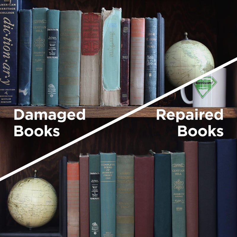 BookGuard Premium Bookbinding Repair Cloth Tape, 5 Yard Roll, 2 inch - Image 5