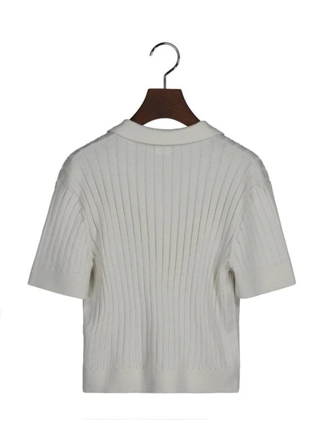 غانت Gant Teen Girls Cropped Knit Top