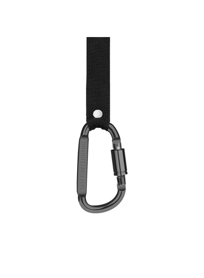 2PCS,Black,Universal Aluminum Alloy Hook for Electric Bikes/Bicycles/Scooters/Motorcycles - Front Metal Load-Bearing Hook with Lock Buckle - Image 1