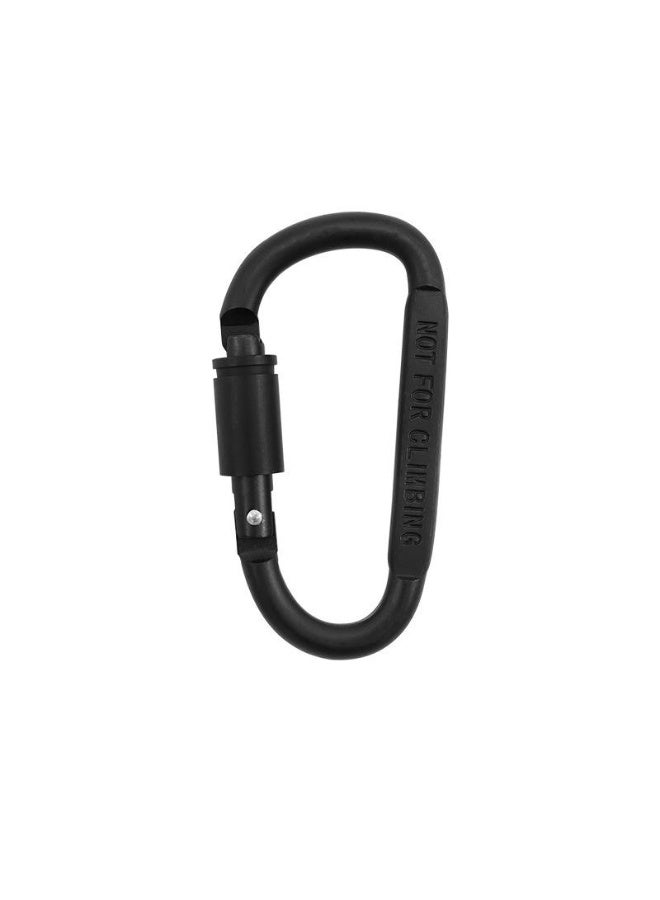 2PCS,Black,Universal Aluminum Alloy Hook for Electric Bikes/Bicycles/Scooters/Motorcycles - Front Metal Load-Bearing Hook with Lock Buckle - Image 3