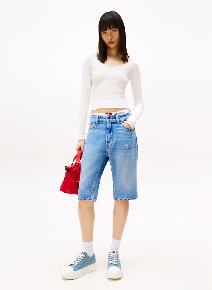 TOMMY JEANS Foxing Lace Up Low Top Sneakers  - Image 5