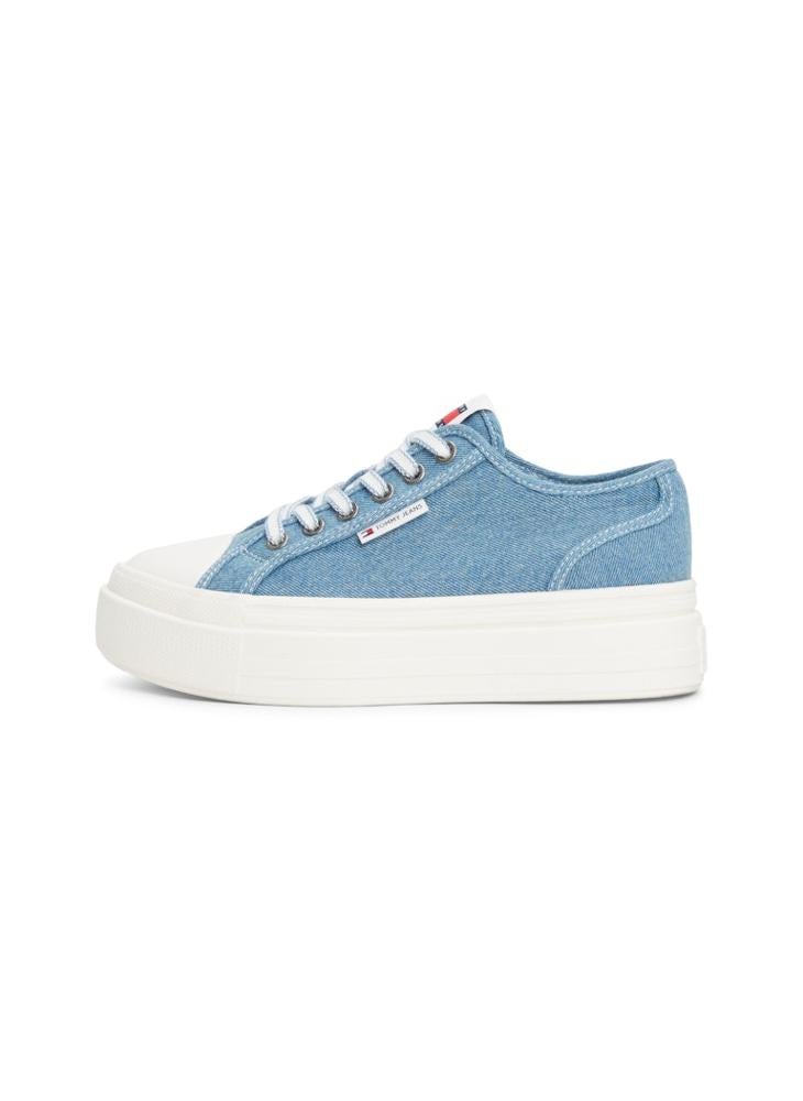 TOMMY JEANS Foxing Lace Up Low Top Sneakers  - Image 2