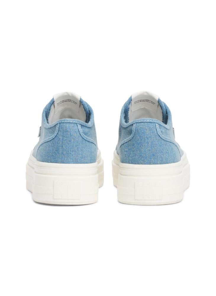 TOMMY JEANS Foxing Lace Up Low Top Sneakers  - Image 3