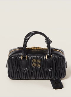 Miu Miu Miu Arcadia Matelassé Nappa Leather Women's Bag, Women's Tote Bag, Women's Shoulder Bag, Women's Cross body Bag, Women's Handbag  - Image 1