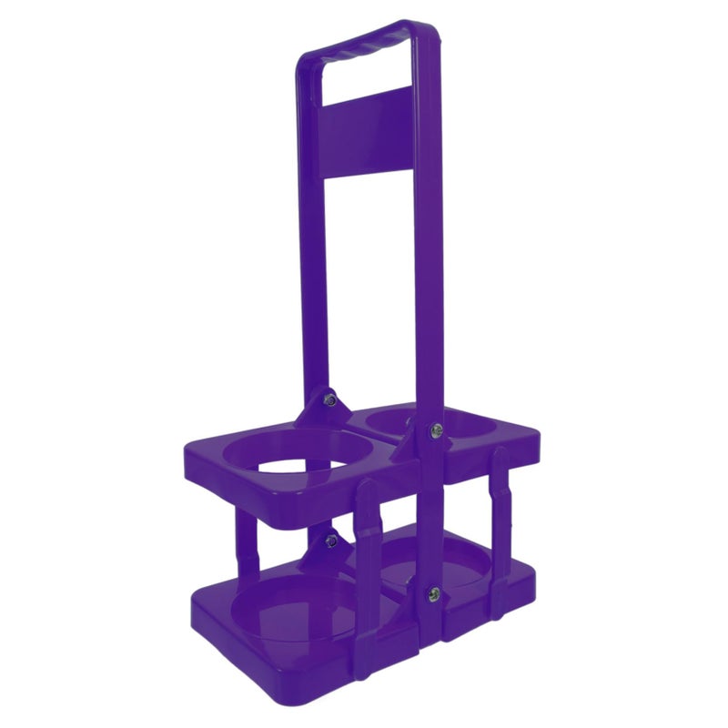 2 Pack Portable Folding Beer Bottle Basket Cup Holder Carrier for Parties Bars Hotels - Image 4