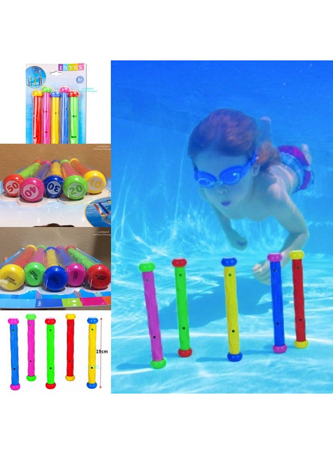 INTEX 5-Piece Underwater Play Sticks 15.87x3.17x29.21cm - Image 5