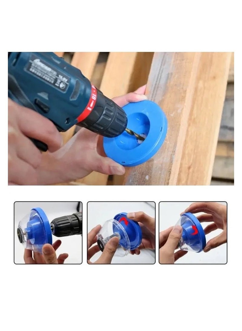 Electric Drill Ash Dish Impact Hammer Power Tools for Home Reusable Drill Accessory Blue  - Image 1