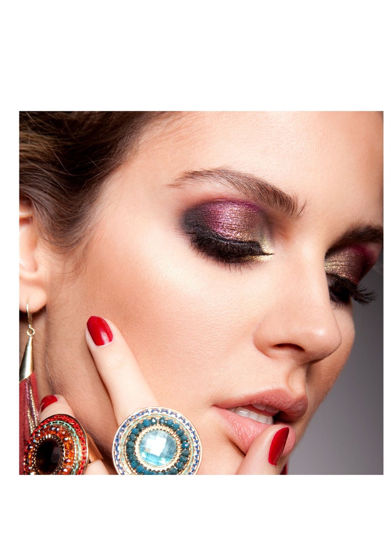 Paese Foil Effect Metallic Eye Shadow With Vitamins A C E Pp 305 Jasper Red  - Image 4