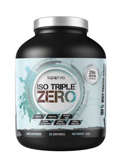 Laperva Iso Triple Zero Next Generation Whey Protein, Unflavored, 2 Lb  - Image 1